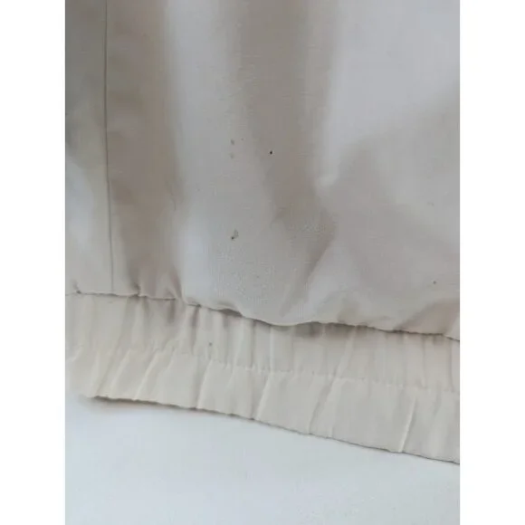 Vtg Current Seen Women’s 16W Colorblock Parka Jacket White Hooded Windbreaker - Picture 6 of 14